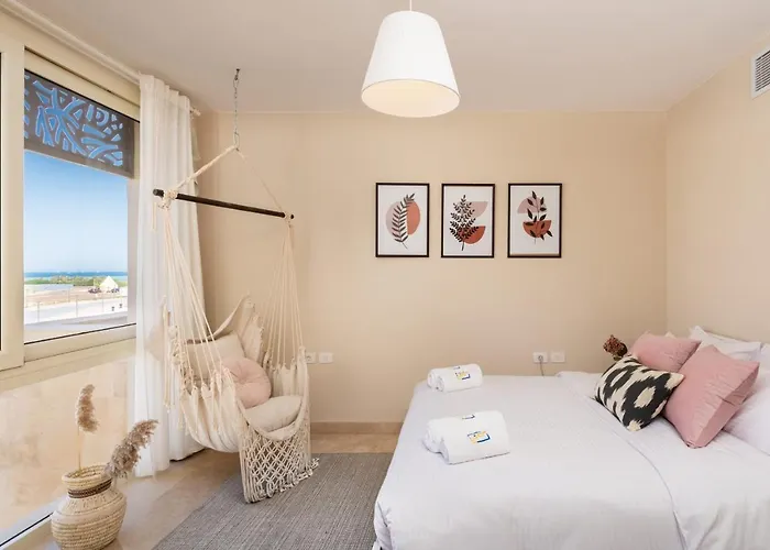 Chilled & Serene 1bdr Mangroovy Pool & Sea View Daire Hurgada